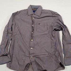 American Eagle Button Down Long Sleeve Shirt